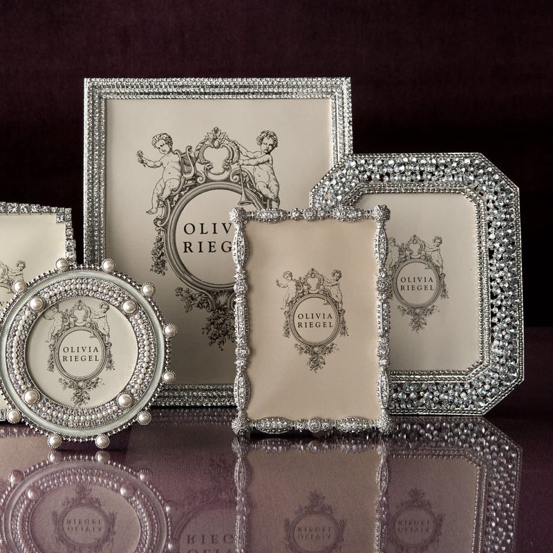 Olivia Riegel Silver Asbury 5" x 7" Frame - Image 2